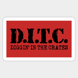 DITCblck Sticker